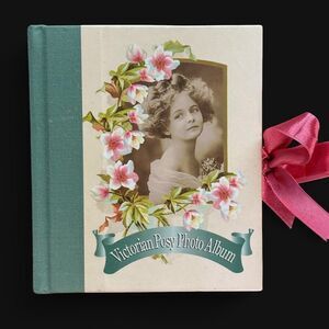 Past Times Victorian Posy 90s Photo Album